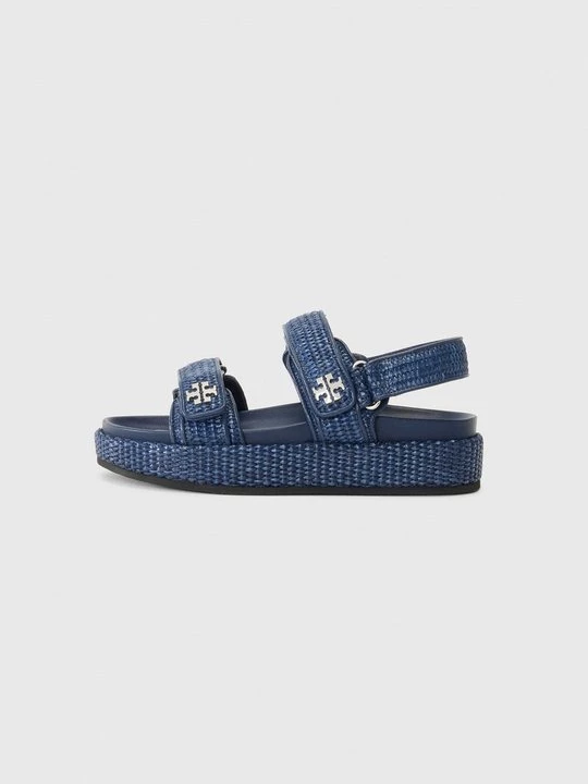 Obrázek produktu Sandály na platformě Tory Burch tmavě modrá