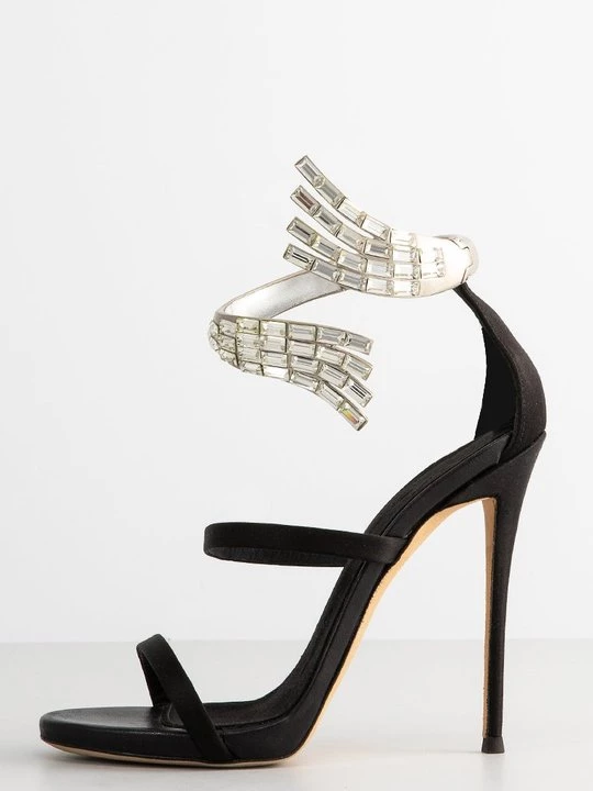 Obrázek produktu Sandály na vysokém podpatku Giuseppe Zanotti černá