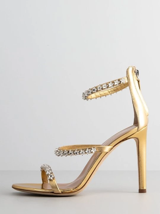 Obrázek produktu Sandály na vysokém podpatku Giuseppe Zanotti zlatá barva