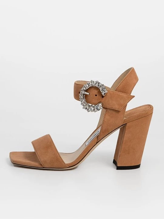 Obrázek produktu Sandály na vysokém podpatku Jimmy Choo hnědá