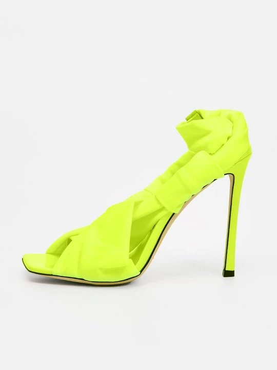 Obrázek produktu Sandály na vysokém podpatku Jimmy Choo neonová žlutá