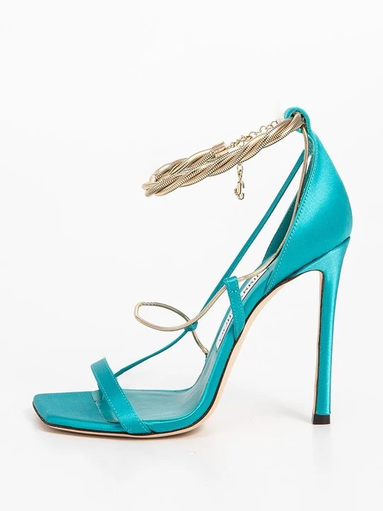 Obrázek produktu Sandály na vysokém podpatku Jimmy Choo tyrkysová