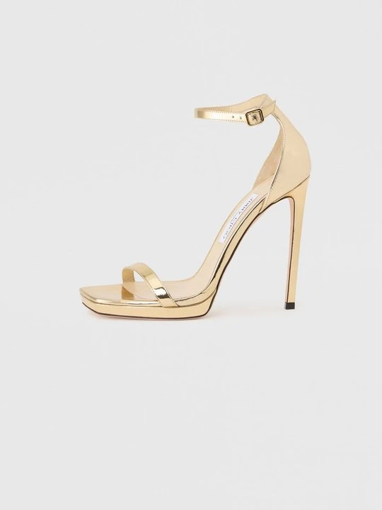 Obrázek produktu Sandály na vysokém podpatku Jimmy Choo zlatá barva