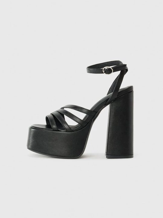 Obrázek produktu Sandály na vysokém podpatku Koi Footwear černá