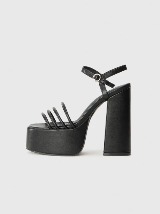 Obrázek produktu Sandály na vysokém podpatku Koi Footwear černá