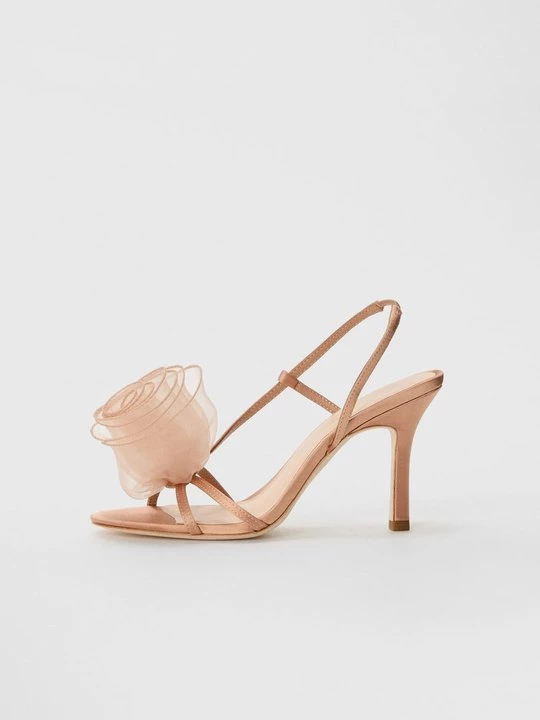 Obrázek produktu Sandály na vysokém podpatku Loeffler Randall světle růžová