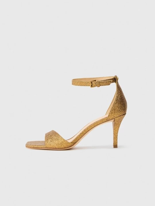 Obrázek produktu Sandály na vysokém podpatku Michael Kors zlatá barva