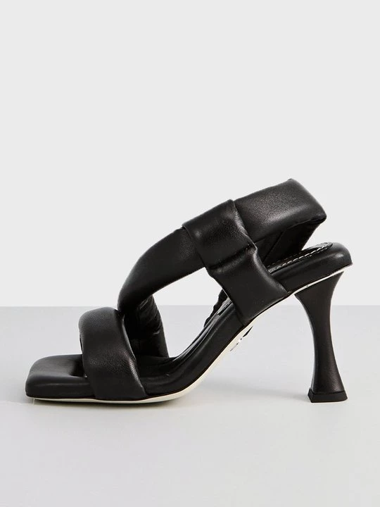 Obrázek produktu Sandály na vysokém podpatku Proenza Schouler melírovaná antracitová