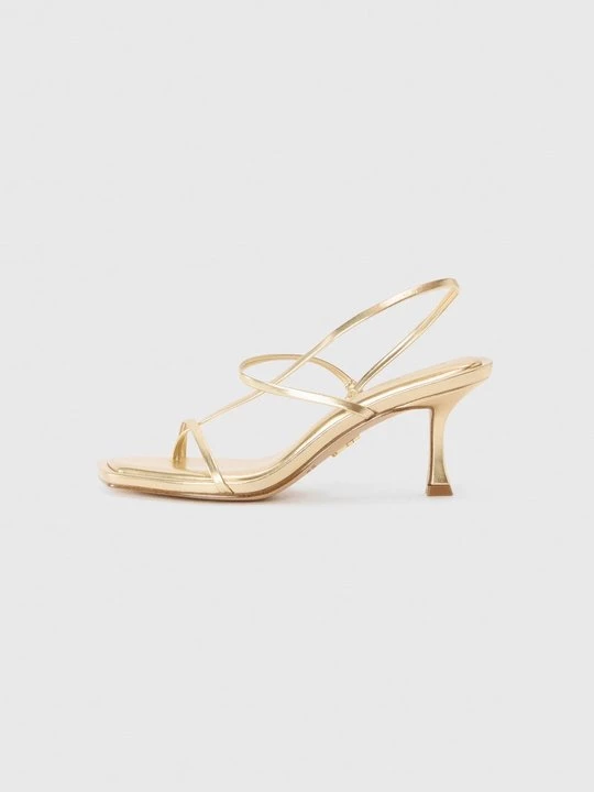 Obrázek produktu Sandály na vysokém podpatku Steve Madden zlatá barva