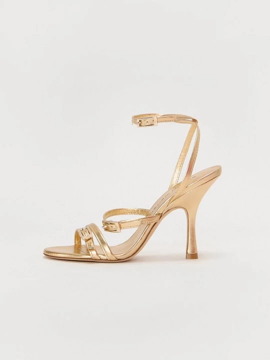 Obrázek produktu Sandály na vysokém podpatku Stuart Weitzman zlatá barva
