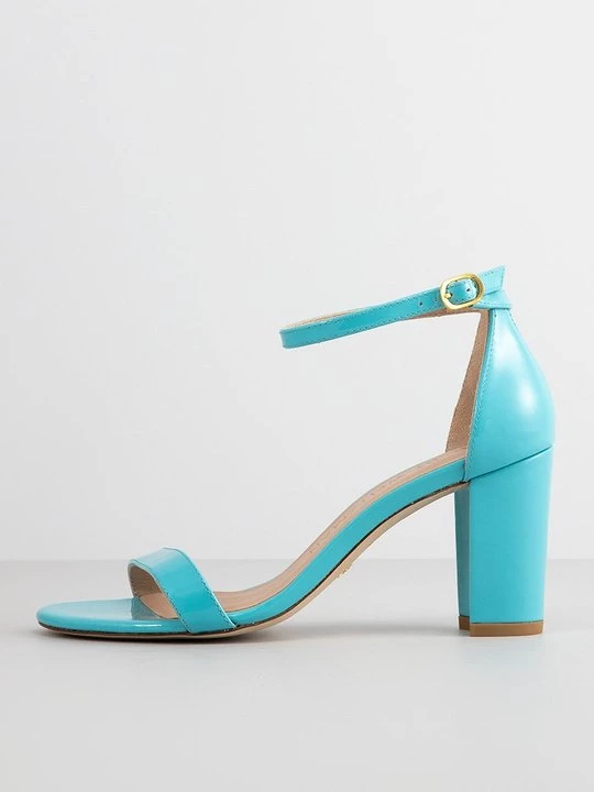 Obrázek produktu Sandály na vysokém podpatku Stuart Weitzman tyrkysová