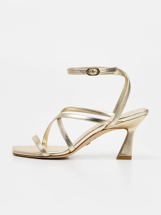 Obrázek produktu Sandály na vysokém podpatku Stuart Weitzman zlatá barva