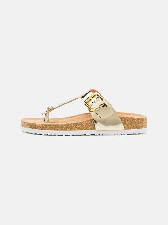 Obrázek produktu Sandály s odděleným palcem Anna Field By Zalando zlatá barva