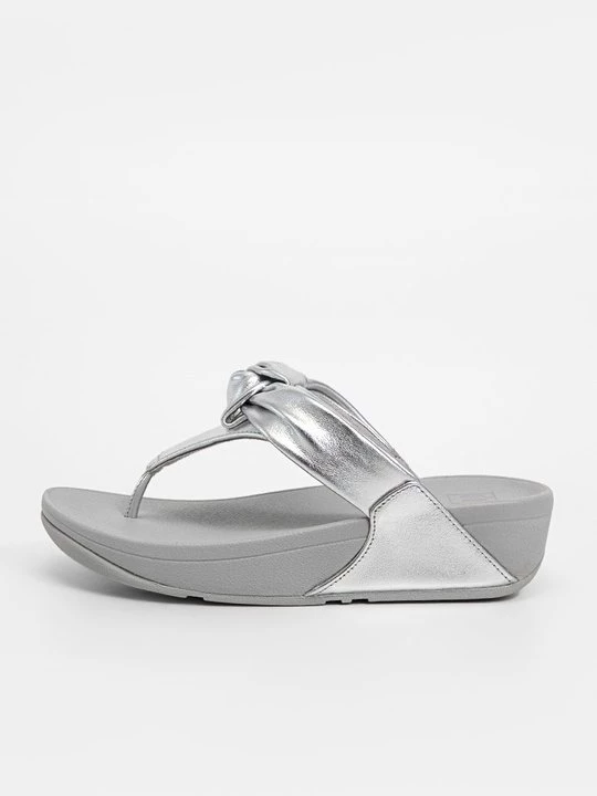 Obrázek produktu Sandály s odděleným palcem FitFlop stříbrná barva
