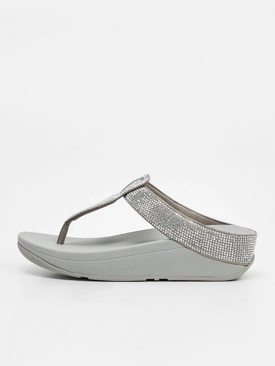 Obrázek produktu Sandály s odděleným palcem FitFlop stříbrná barva