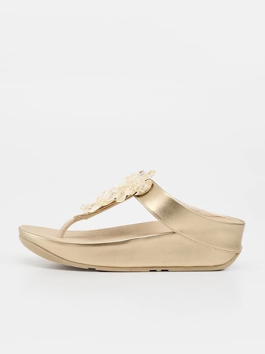 Obrázek produktu Sandály s odděleným palcem FitFlop zlatá barva