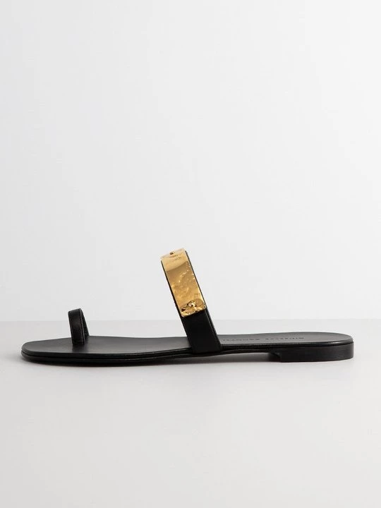 Obrázek produktu Sandály s odděleným palcem Giuseppe Zanotti černá