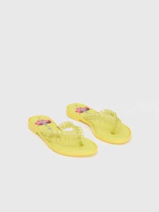 Obrázek produktu Sandály s odděleným palcem Melissa žlutá