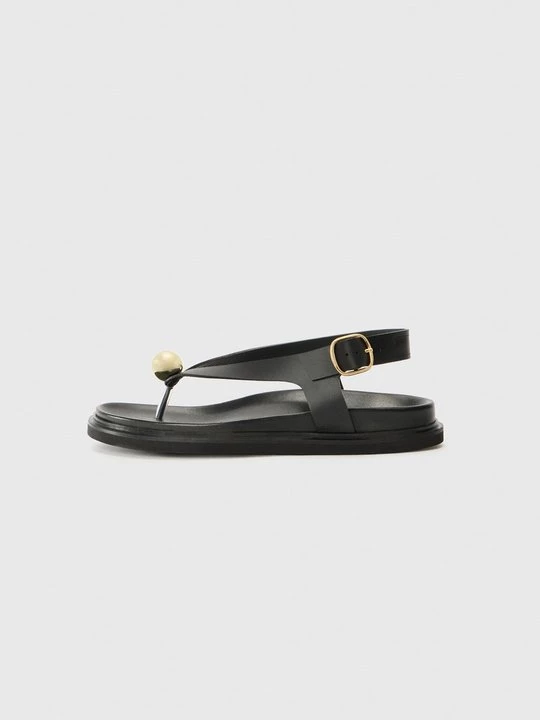 Obrázek produktu Sandály s odděleným palcem Souliers Martinez černá