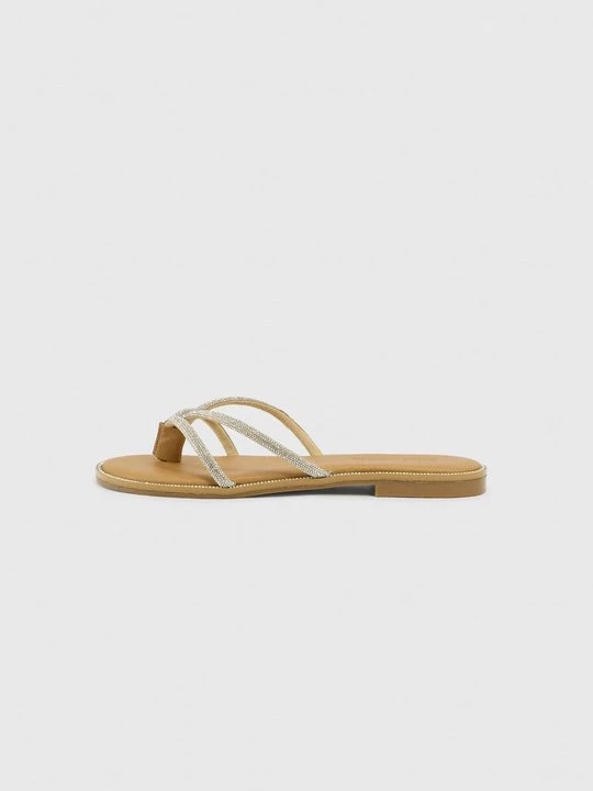 Obrázek produktu Sandály s odděleným palcem Steve Madden kamenná