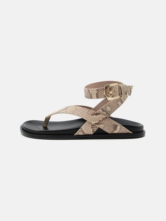 Obrázek produktu Sandály s odděleným palcem Stuart Weitzman béžová