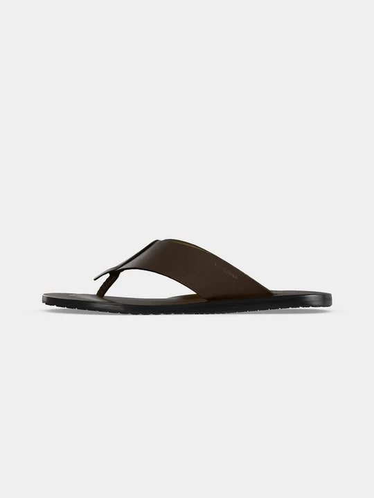 Obrázek produktu Sandály s odděleným palcem Stuart Weitzman tmavě hnědá