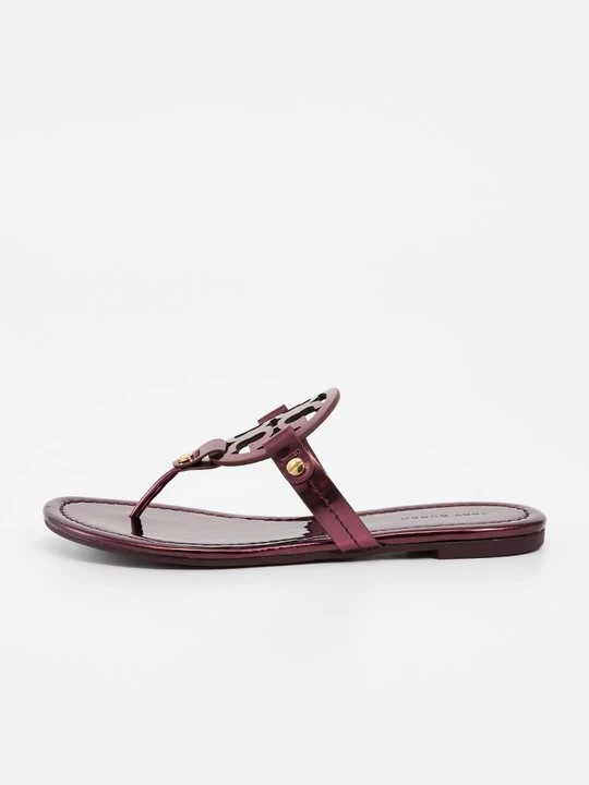Obrázek produktu Sandály s odděleným palcem Tory Burch bordeaux