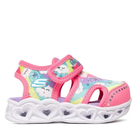 Obrázek produktu Sandály Skechers Heart Lights Sandals-Cutie Clouds 302977N / HPMT Růžová