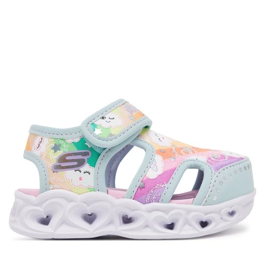 Obrázek produktu Sandály Skechers Heart Lights Sandals-Cutie Clouds 302977N/TQMT Tyrkysová