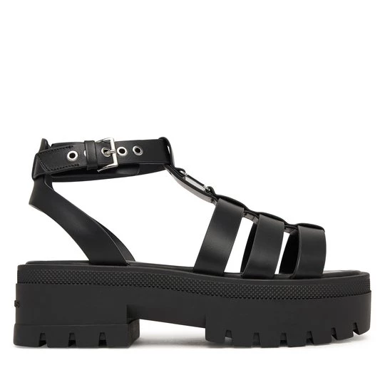 Obrázek produktu Sandály Tommy Jeans Tjw Fisherman Leather Max Sandal EN0EN02943 Černá