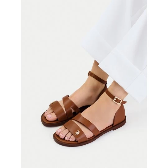 Obrázek produktu Sandály U.S. Polo Assn. EO-CASSIE003W / 6Y1 Hnědá