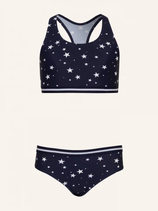 Obrázek produktu Sanetta Bustier Bikiny tmavě modrá / bílá