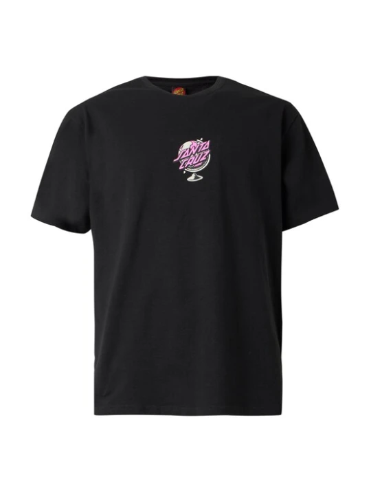 Obrázek produktu Santa Cruz Tričko 'Knibbs Cryptic World Centre' pink / černá / bílá
