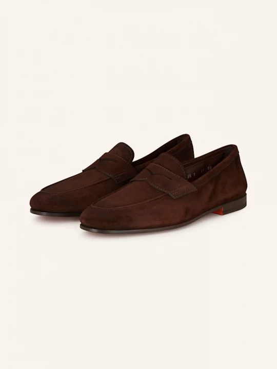 Obrázek produktu Santoni Mokasíny Typu Penny Carlos tmavě hnědá