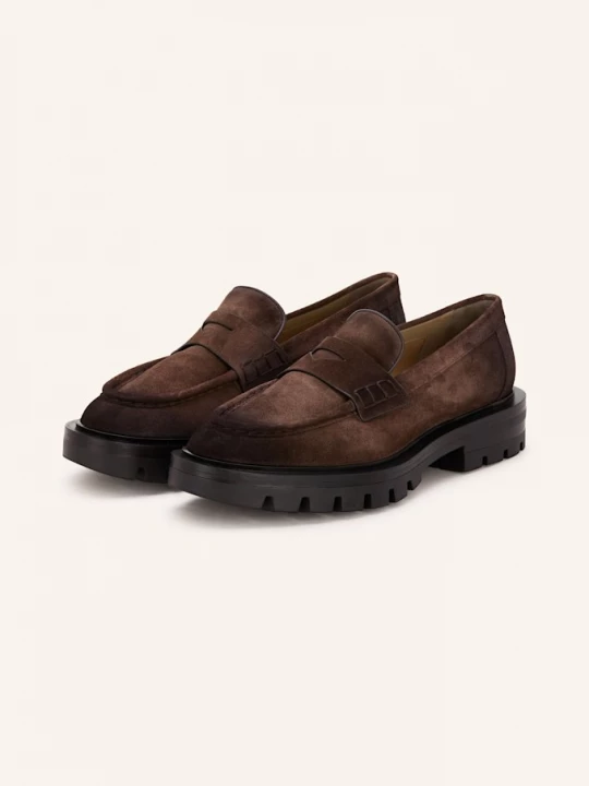Obrázek produktu Santoni Mokasíny Typu Penny Regina tmavě hnědá