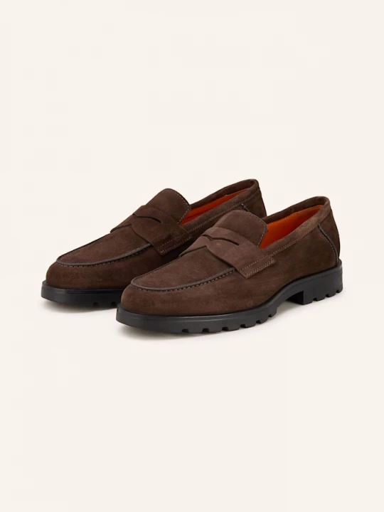 Obrázek produktu Santoni Mokasíny Typu Penny Rock tmavě hnědá