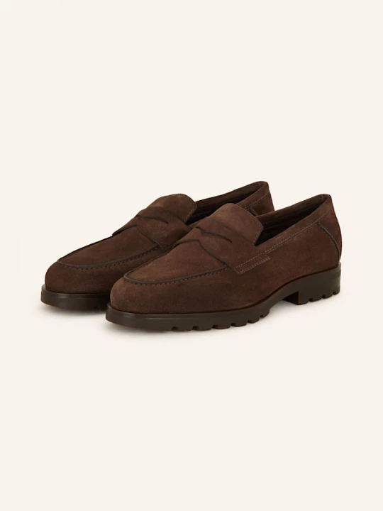 Obrázek produktu Santoni Mokasíny Typu Penny Rock tmavě hnědá