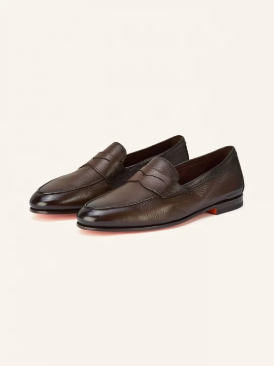 Obrázek produktu Santoni Penny Mokasíny Carlos tmavě hnědá