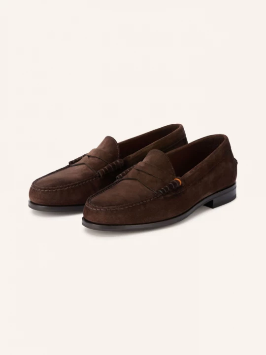 Obrázek produktu Santoni Penny Mokasíny Quentin tmavě hnědá