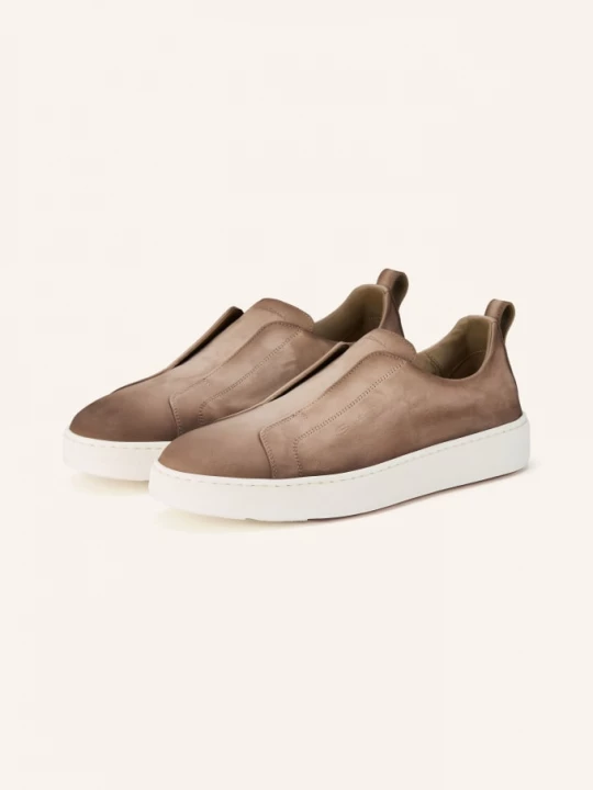 Obrázek produktu Santoni Slip-On Tenisky Victory černošedá