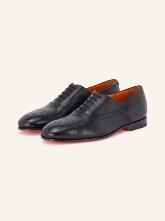 Obrázek produktu Santoni Šněrovací Boty Gentry černá