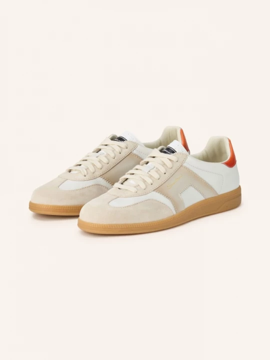 Obrázek produktu Santoni Tenisky Olympic bílá / béžová / oranžová