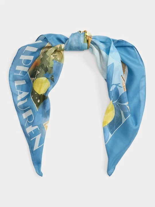 Obrázek produktu Šátek Lauren Ralph Lauren světle modrá