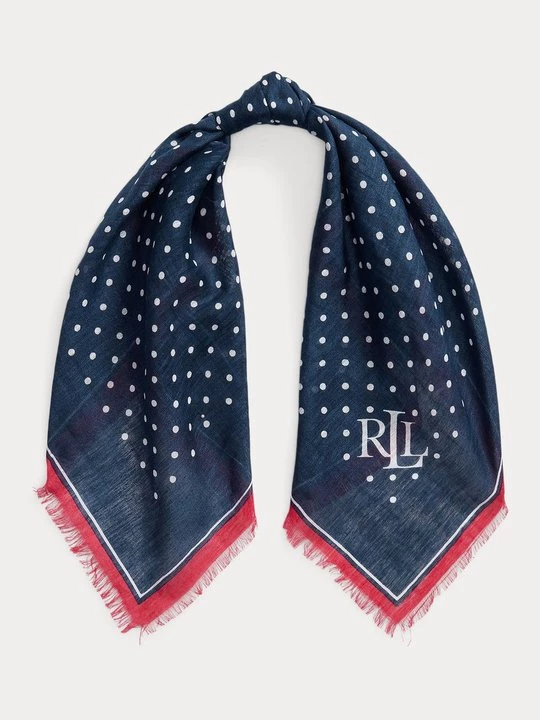 Obrázek produktu Šátek Lauren Ralph Lauren tmavě modrá