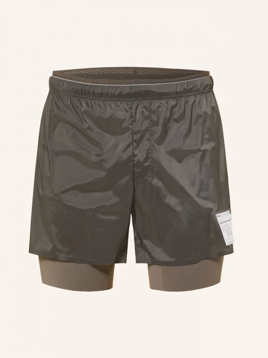Obrázek produktu Satisfy Běžecké Šortky 2V1 Coffeethermal™ 8" černošedá