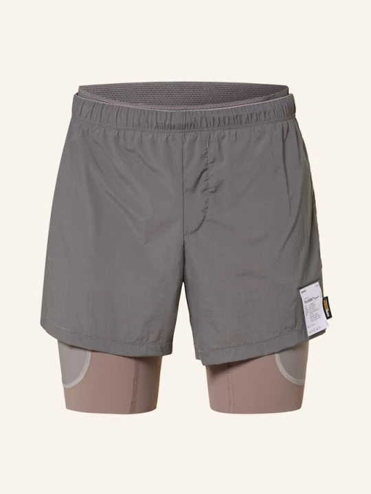 Obrázek produktu Satisfy Běžecké Šortky 2V1 Techsilk™ Cordura® šedá