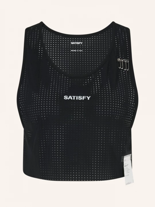 Obrázek produktu Satisfy Běžecký Top Space-O Cropped černá
