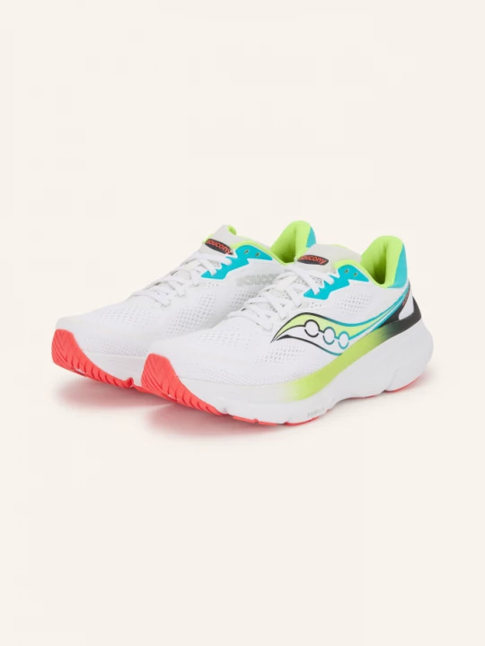 Obrázek produktu Saucony Běžecké Boty Guide 19 bílá / neonově žlutá / neonově modrá
