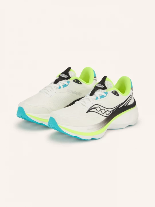 Obrázek produktu Saucony Běžecké Boty Hurricane 26 bílá / neonově žlutá / tyrkysová