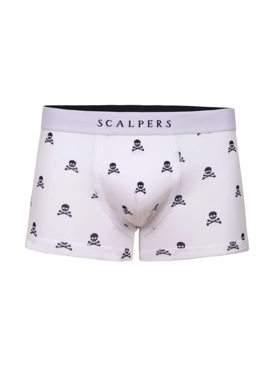 Obrázek produktu Scalpers Boxerky černá / bílá